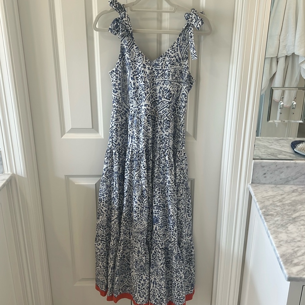 Maxi Dress with Shoulder Ties